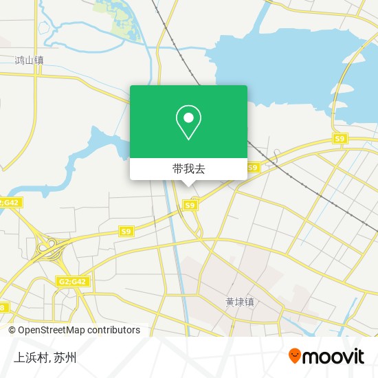 上浜村地图