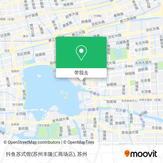 抖鱼苏式馆(苏州丰隆汇商场店)地图