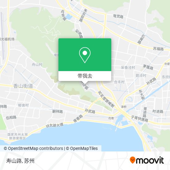 寿山路地图