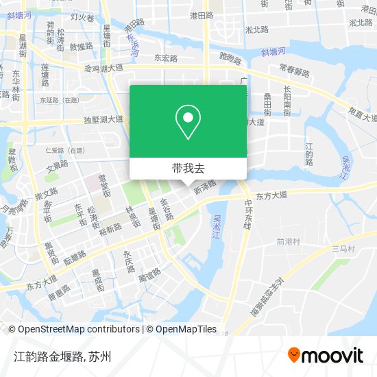 江韵路金堰路地图