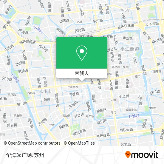 华海3c广场地图
