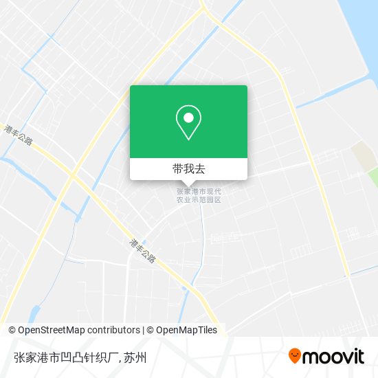 张家港市凹凸针织厂地图