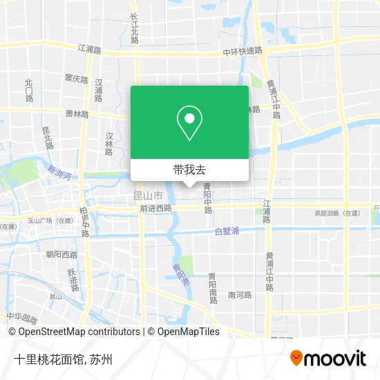 十里桃花面馆地图