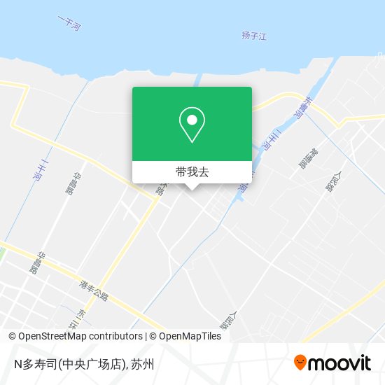 N多寿司(中央广场店)地图