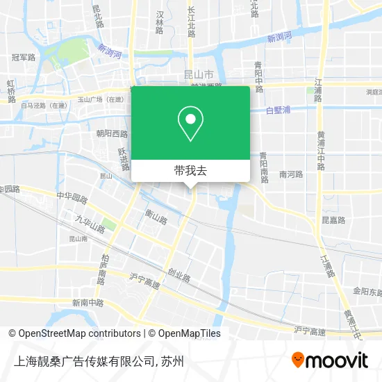 上海靓桑广告传媒有限公司地图