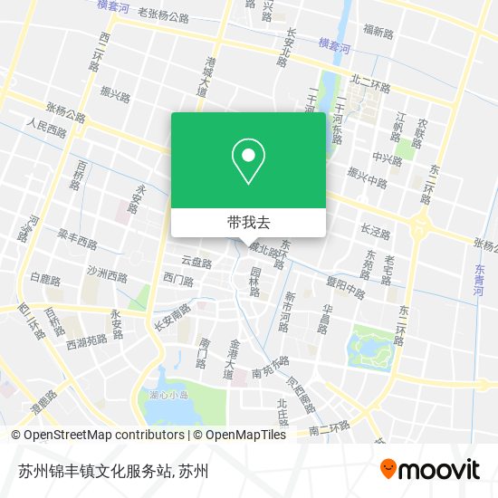 苏州锦丰镇文化服务站地图