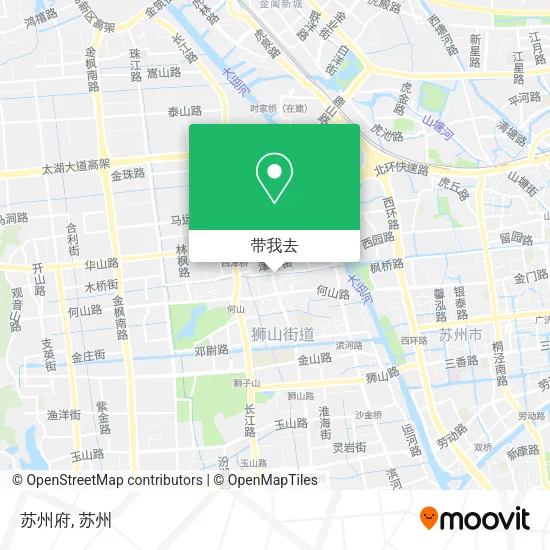 苏州府地图