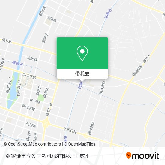 张家港市立发工程机械有限公司地图