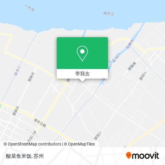 酸菜鱼米饭地图