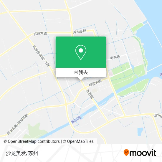 沙龙美发地图