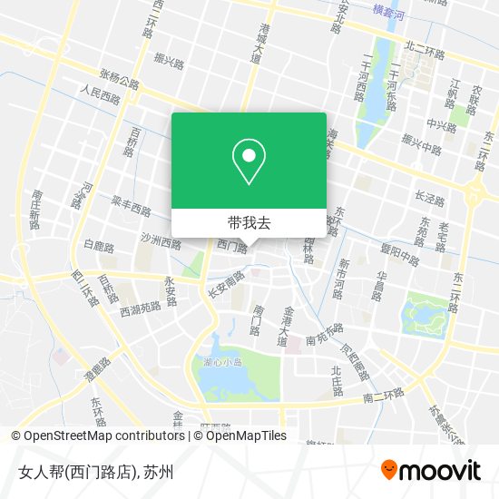 女人帮(西门路店)地图