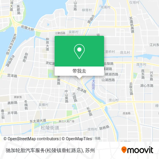 驰加轮胎汽车服务(松陵镇垂虹路店)地图