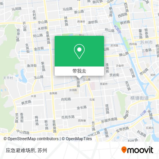 应急避难场所地图
