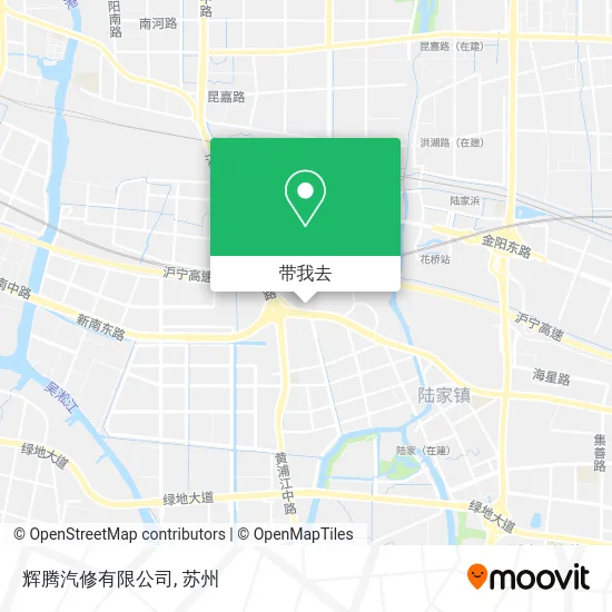 辉腾汽修有限公司地图