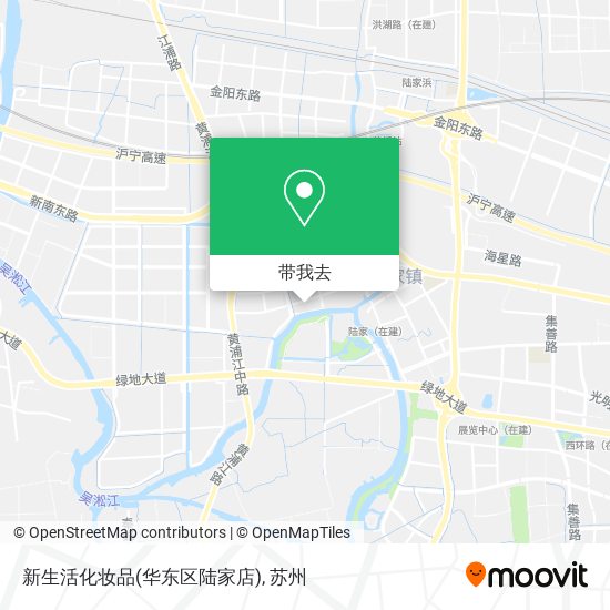 新生活化妆品(华东区陆家店)地图