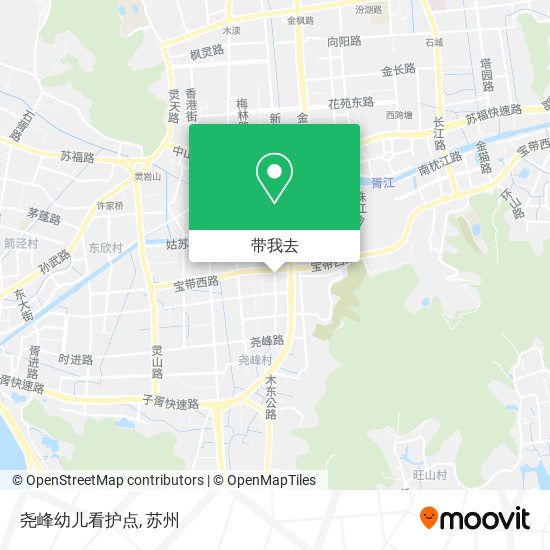 尧峰幼儿看护点地图