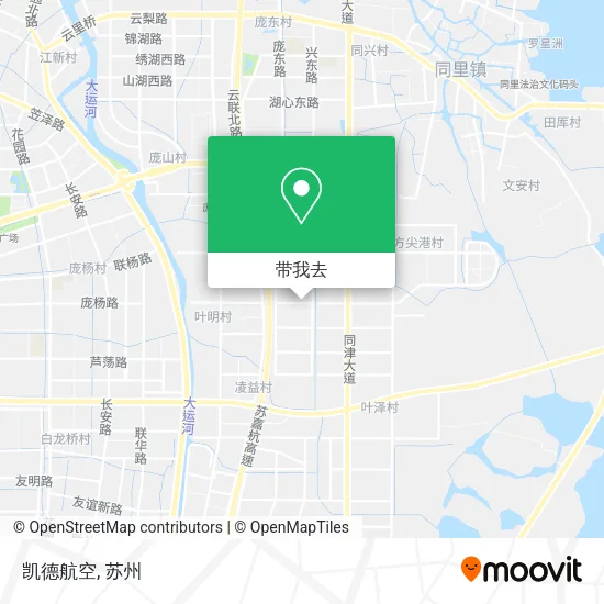 凯德航空地图