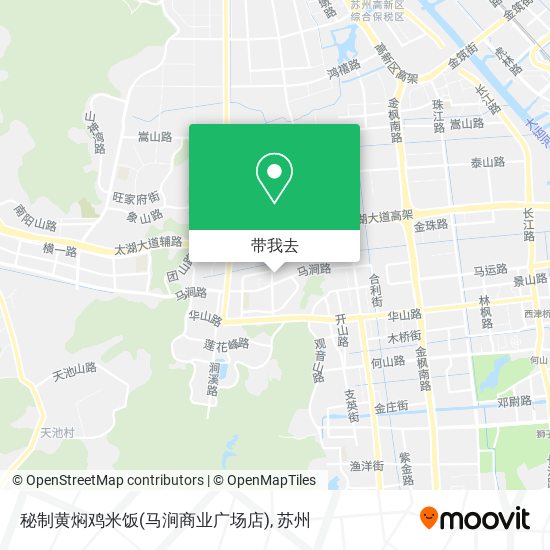 秘制黄焖鸡米饭(马涧商业广场店)地图