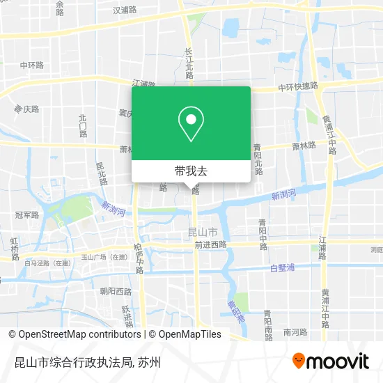 昆山市综合行政执法局地图