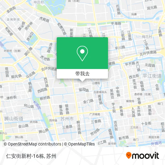 仁安街新村-16栋地图