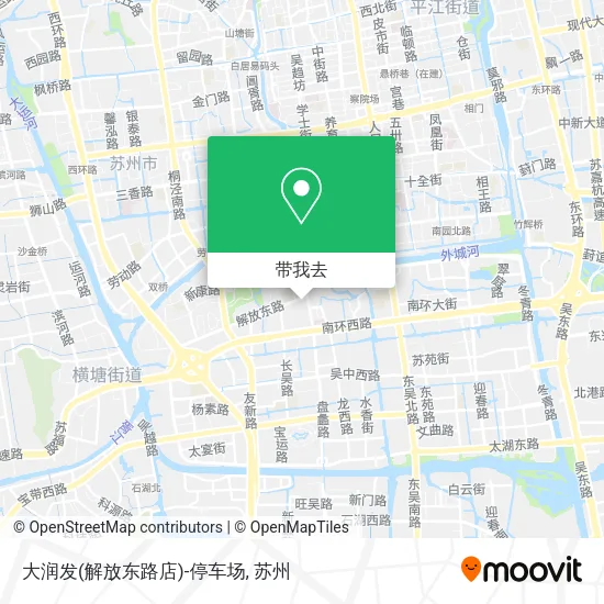 大润发(解放东路店)-停车场地图