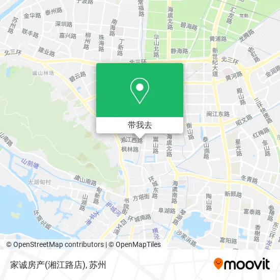 家诚房产(湘江路店)地图