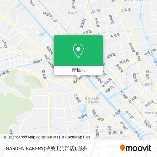 GARDEN BAKERY(浒关上河郡店)地图