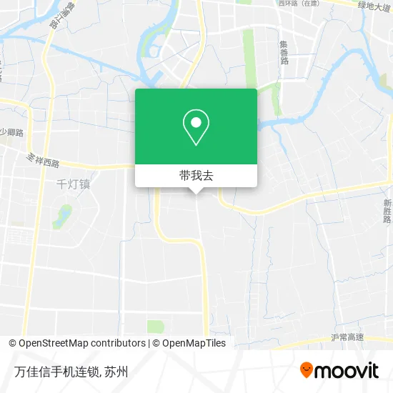 万佳信手机连锁地图
