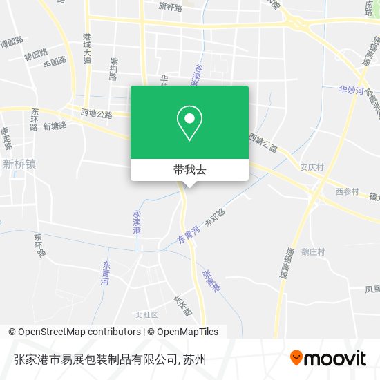 张家港市易展包装制品有限公司地图