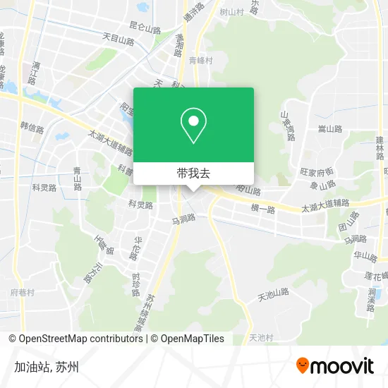 加油站地图