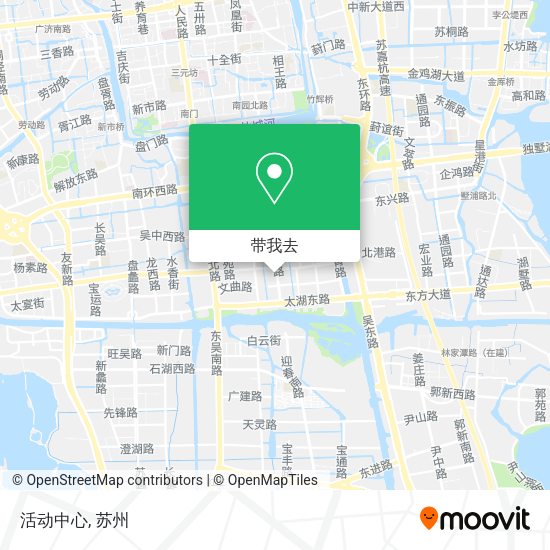 活动中心地图