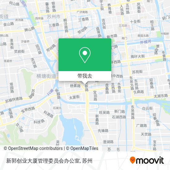 新郭创业大厦管理委员会办公室地图