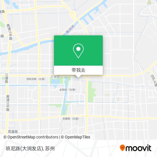 班尼路(大润发店)地图