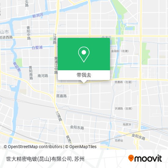 世大精密电镀(昆山)有限公司地图