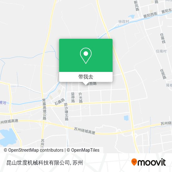 昆山世度机械科技有限公司地图