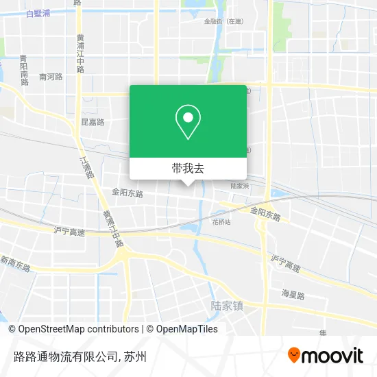 路路通物流有限公司地图