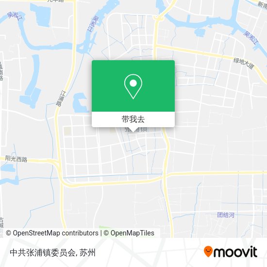 中共张浦镇委员会地图