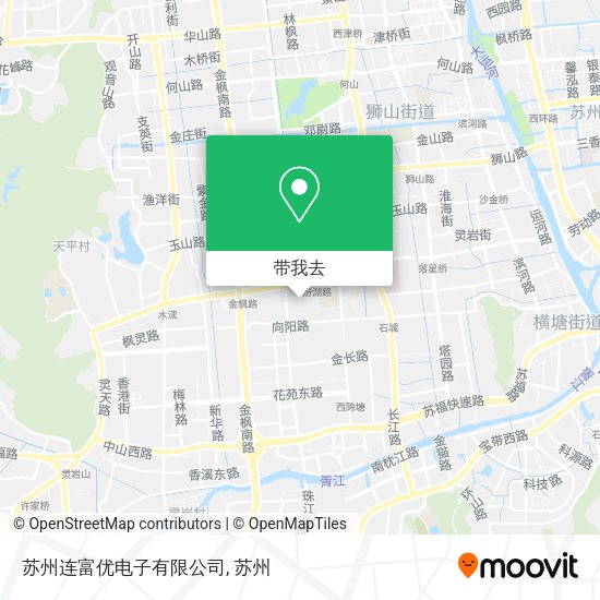 苏州连富优电子有限公司地图