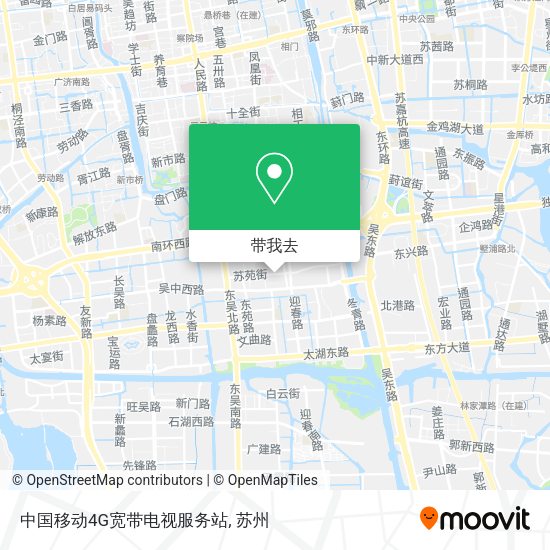 中国移动4G宽带电视服务站地图