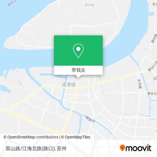 双山路/江海北路(路口)地图