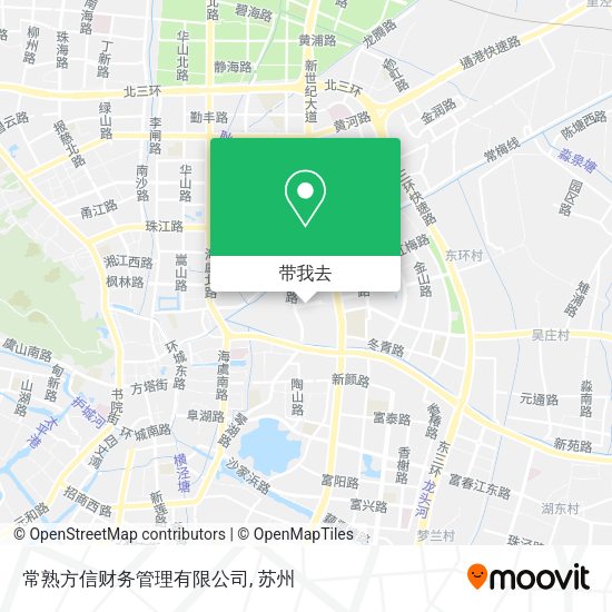 常熟方信财务管理有限公司地图