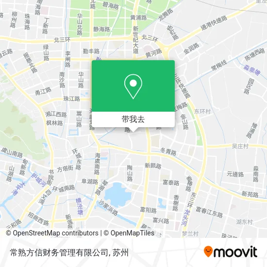 常熟方信财务管理有限公司地图