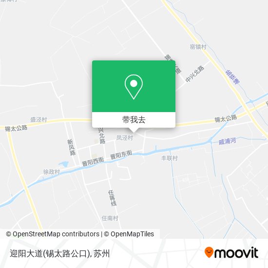 迎阳大道(锡太路公口)地图