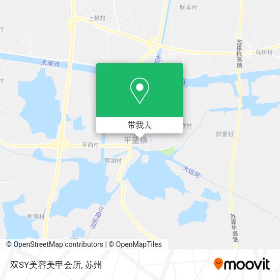 双SY美容美甲会所地图