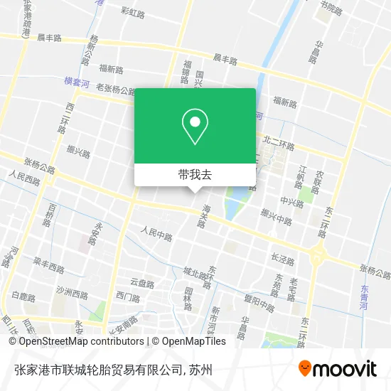 张家港市联城轮胎贸易有限公司地图