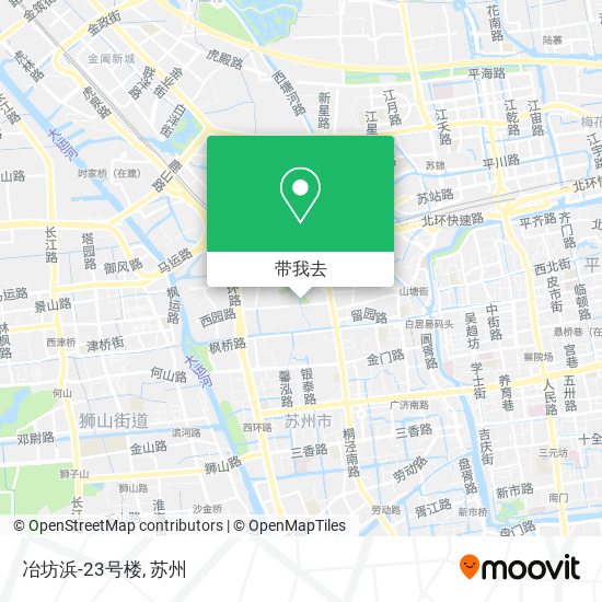 冶坊浜-23号楼地图