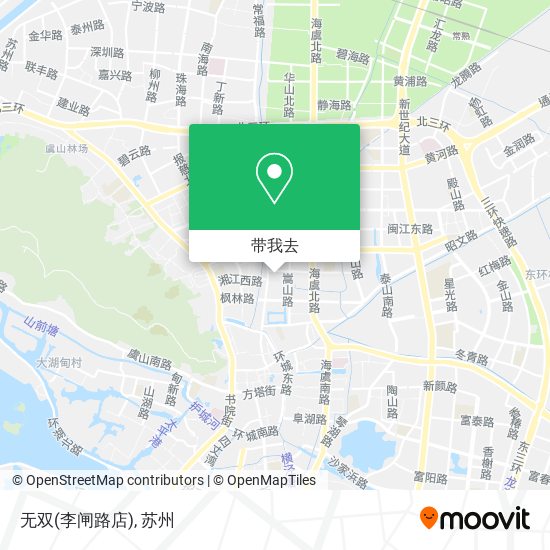 无双(李闸路店)地图