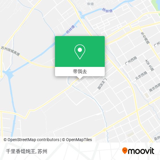 千里香馄饨王地图