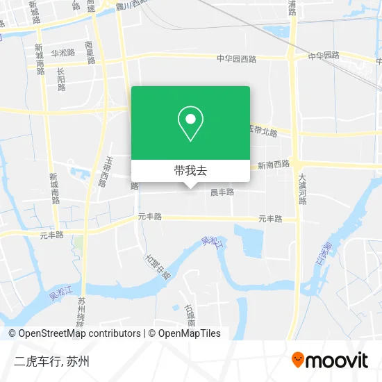 二虎车行地图