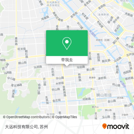 大远科技有限公司地图